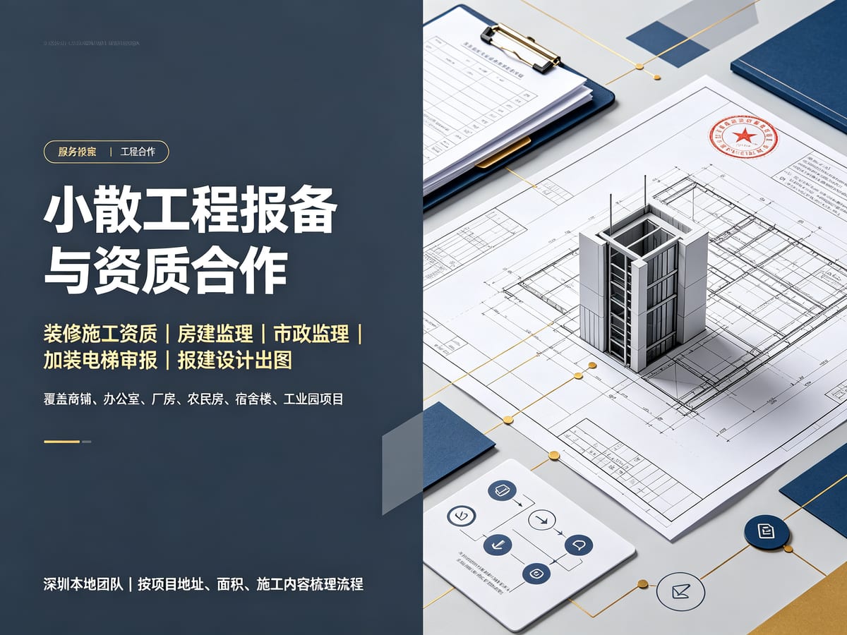房建监理资质挂靠怎么办？合作条件、人员材料、费用与周期