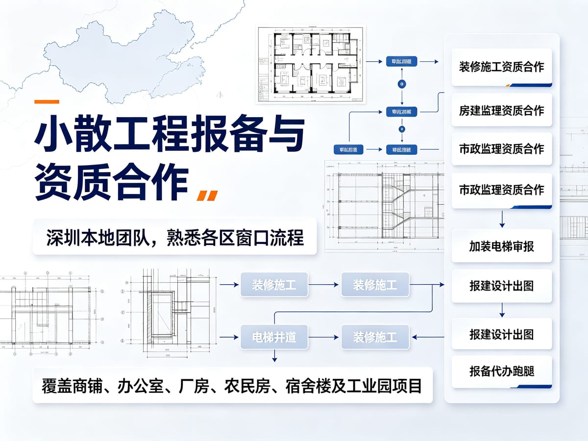 i坪山 小散工程设计开工施工图｜避坑指南