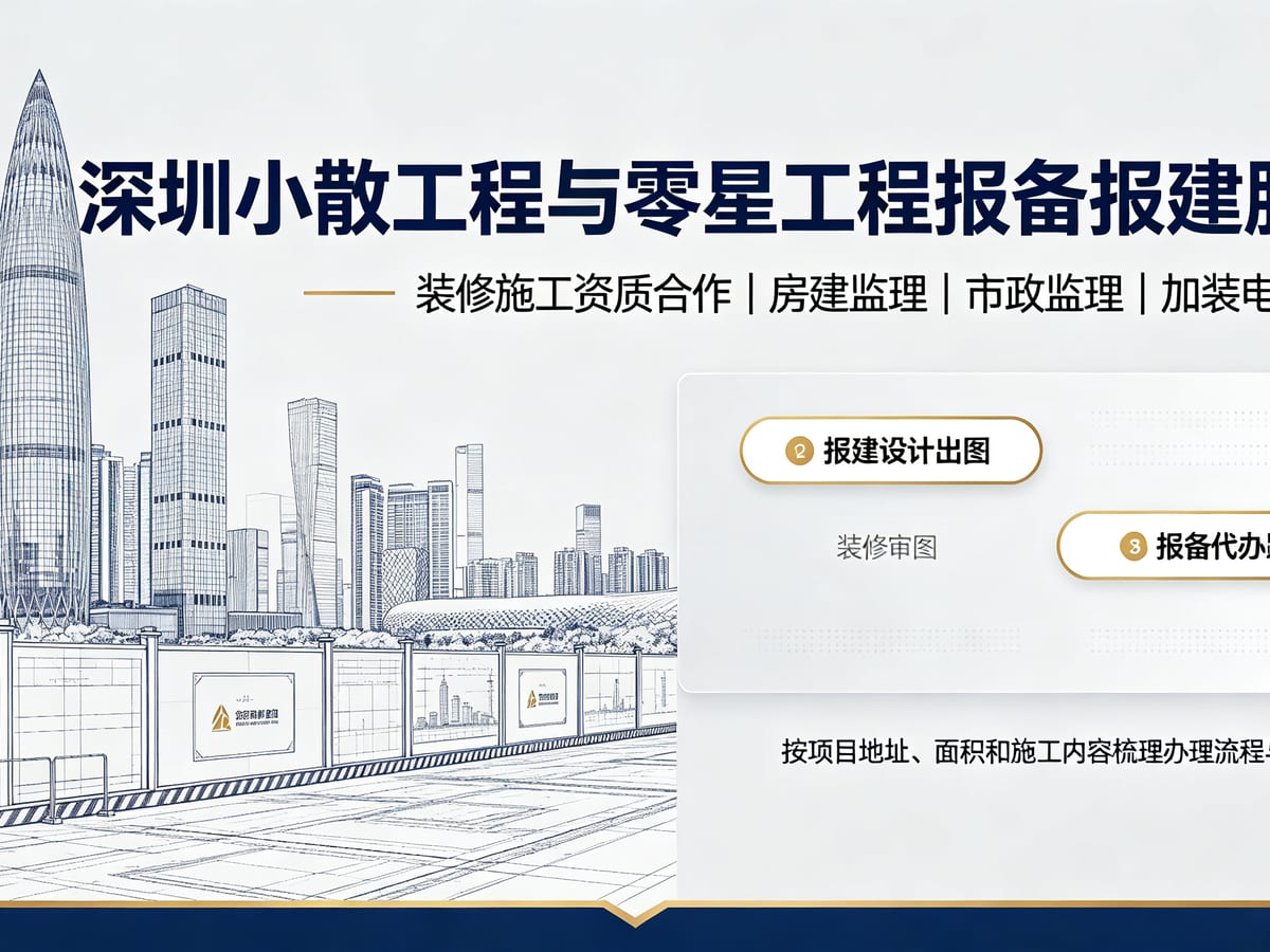 罗湖区黄贝街道办 小散零星工程消防申请混凝土｜退件原因