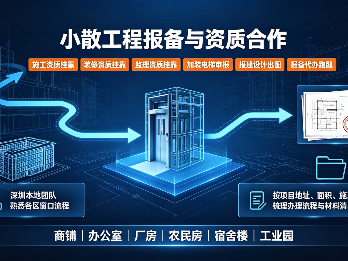 深圳龙华区小散零星工程报建图设计全流程指南（实测版·附街道差异与退件复盘）