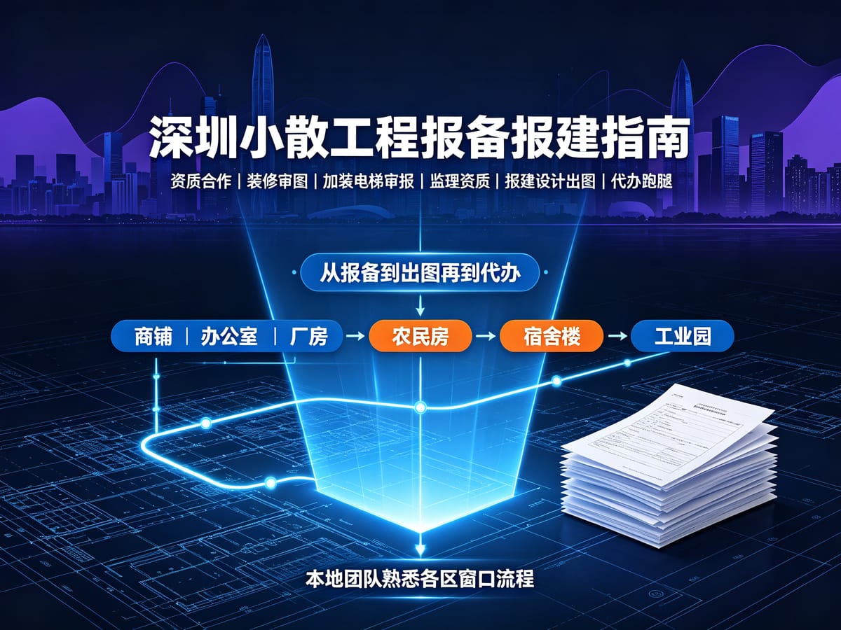 深圳市政监理资质挂靠人员材料清单：总监、专监、监理员与项目资料怎么组卷